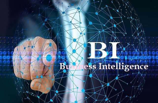 Business intelligence dashboards illustration